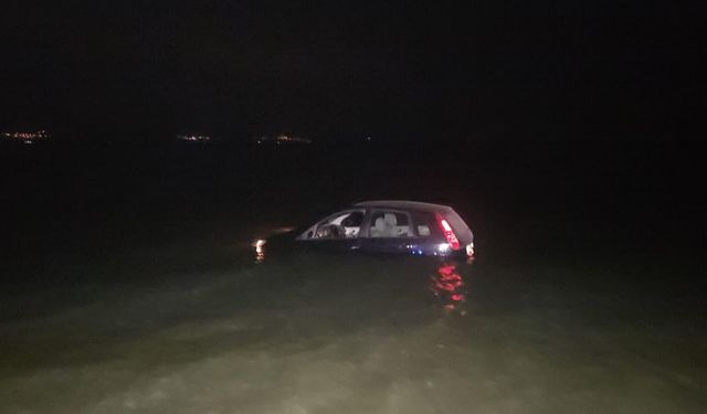 Bursa'da göle düşen otomobilin sürücüsü yaralandı