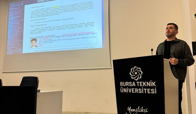 Bursa'da üniversite öğrencilerine 'IBAN kiralamanın' riskleri anlatıldı