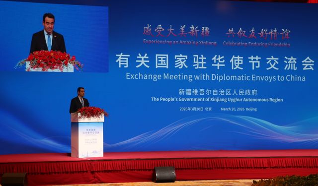 Büyükelçi Ünal'dan, Çin'in Batı'ya açılan kapısı Sincan ile işbirliğini geliştirme çağrısı