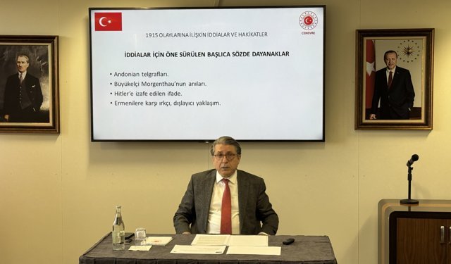 Cenevre'de '1915 Olaylarına İlişkin İddialar ve Hakikatler' başlıklı konferans düzenlendi