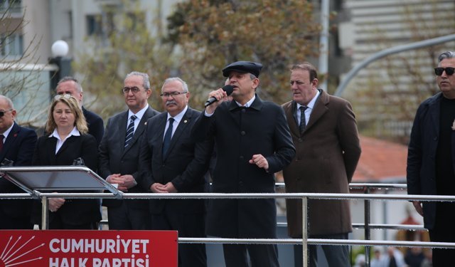 CHP Genel Başkanı Özel, Aydın'da 'Millet İradesine Sahip Çıkıyor' mitinginde konuştu: