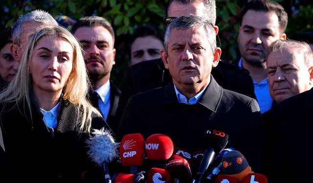 CHP Genel Başkanı Özel 'İmamoğlu çıkar amaçlı suç örgütü' davasının ardından konuştu: