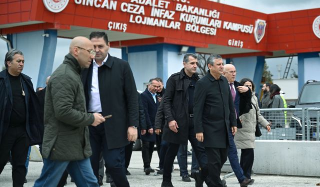 CHP Genel Başkanı Özel, Sincan Cezaevi ziyaretinin ardından konuştu: