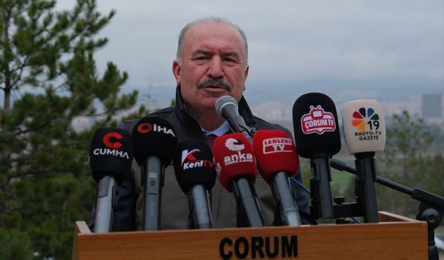 Çorum'da 'Türkiye'nin Gücü Orman' etkinliğinde 2 bin fidan toprakla buluşturuldu