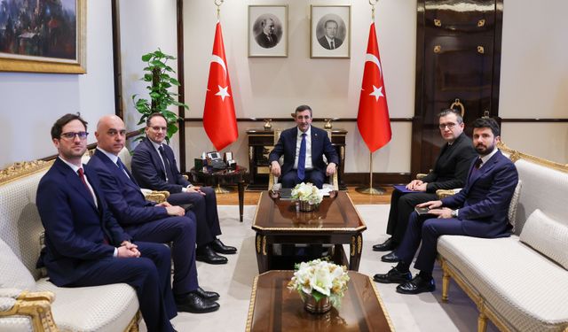 Cumhurbaşkanı Yardımcısı Yılmaz, 4 ülkenin büyükelçisini kabul etti