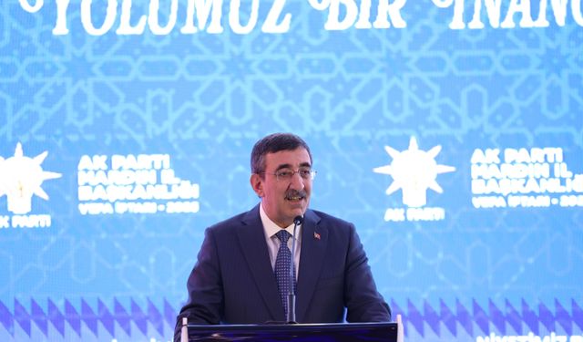 Cumhurbaşkanı Yardımcısı Yılmaz, Mardin'de iftar programında konuştu: