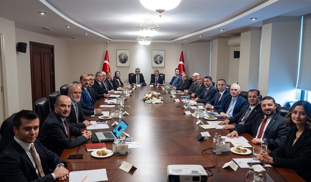 Cumhurbaşkanlığı Hukuk Politikaları Kurulu Çankaya Köşkü'nde toplandı