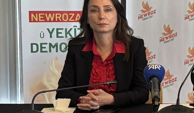 DEM Parti Eş Genel Başkanı Hatimoğulları, '2026 Nevruz Deklarasyonu'na katıldı: