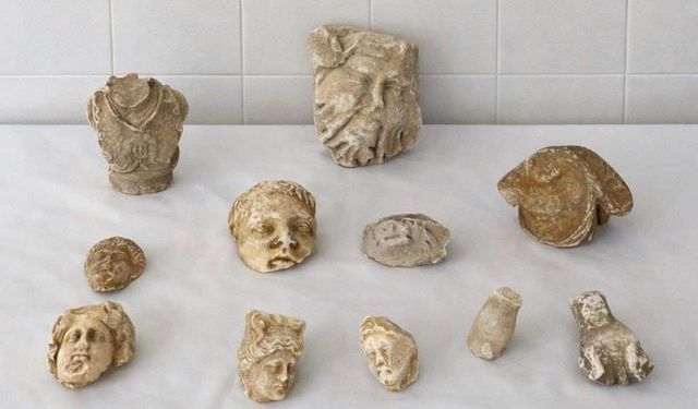 Denizli'de tarihi eser operasyonunda 5 şüpheli yakalandı