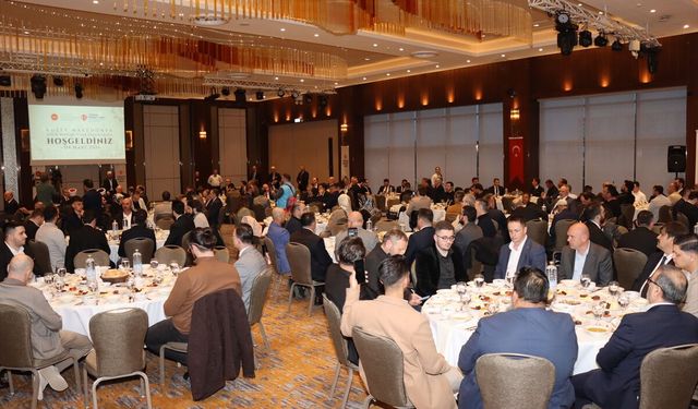 Diyanet İşleri Başkanı Arpaguş, Kuzey Makedonya'da iftar programında konuştu: