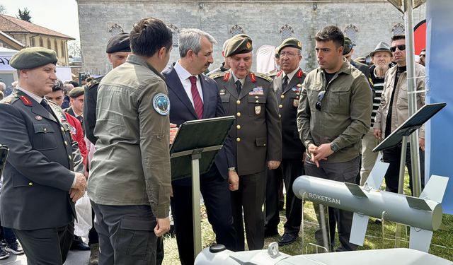 Edirne'de 'mini savunma fuarı' yoğun katılımla gerçekleşti