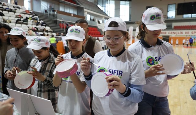 Edirne'de öğrencilerden 'Uluslararası Sıfır Atık Günü' etkinliği