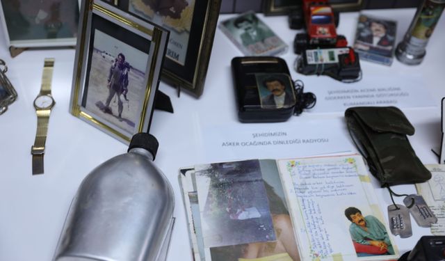 Edirne'de 'Şehidimden Hatıra' sergisi açıldı