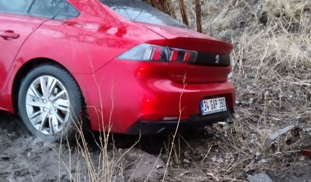 Erzurum'da ağaca çarpan otomobildeki 2 kişi öldü