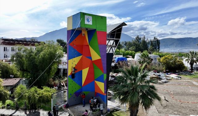 Fethiye'de görme engelliler milli forma hedefiyle tırmanıyor