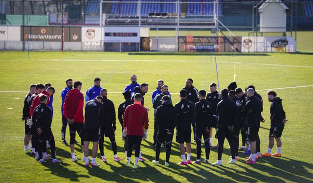 Gaziantep FK, Antalyaspor maçının hazırlıklarına başladı