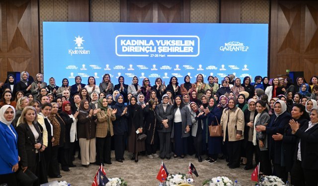 Gaziantep'te 'Kadınla Yükselen Dirençli Şehirler' programı düzenlendi