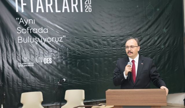 Gençlik ve Spor Bakan Yardımcısı Eminoğlu, Siirt'te gençlerle iftar programında buluştu