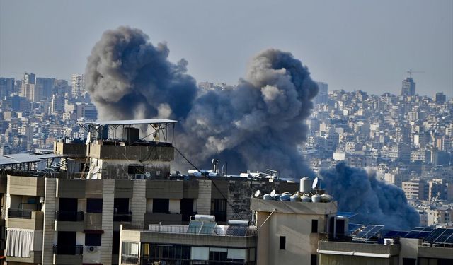 GÜNCELLEME - İsrail, Lübnan'ın başkenti Beyrut'taki Dahiye bölgesine hava saldırıları düzenledi