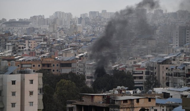 GÜNCELLEME - İsrail ordusu Beyrut'un güneyindeki Dahiye bölgesine 2 hava saldırısı düzenledi