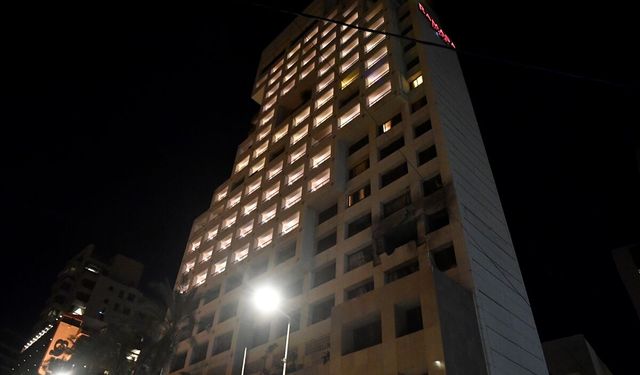 GÜNCELLEME - İsrail'in Beyrut'ta bir otele düzenlediği saldırıda 4 kişi öldü, 10 kişi yaralandı