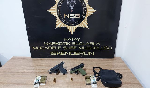 Hatay'da uyuşturucu operasyonlarında yakalanan 5 şüpheli tutuklandı