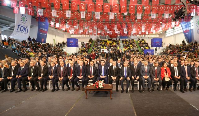 Hatay'da 'Yüzyılın Konut Projesi'nin kura çekimi yapıldı