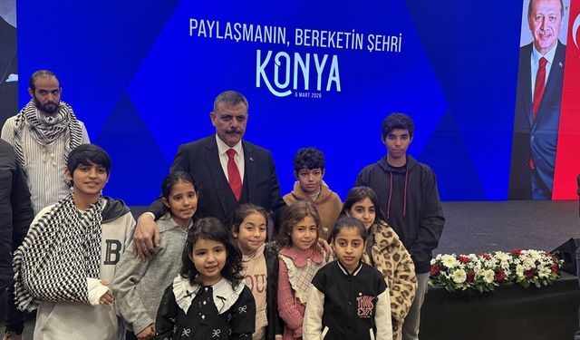 İçişleri Bakanı Çiftçi, Konya'da 'Gazze Gönül Sofrası İftarı' programında konuştu: