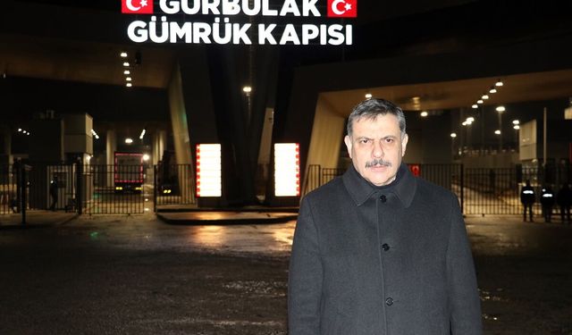 İçişleri Bakanı Mustafa Çiftçi, Türkiye-İran sınırının sıfır noktasında konuştu:
