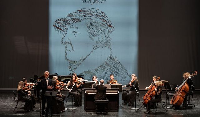 'İmgesel Sanat Yolculuğunda 50 Yıl-Suat Arıkan' konseri düzenlendi