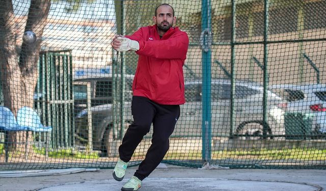 İşitme engelli milli çekiç sporcusu Muhammed, kariyerini şampiyonlukla noktalamak istiyor