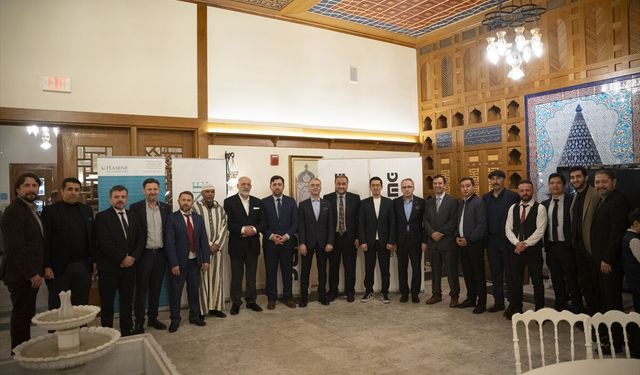 İslam Toplumu Milli Görüş Teşkilatı Virginia Şubesinden Amerika Diyanet Merkezi'nde iftar programı