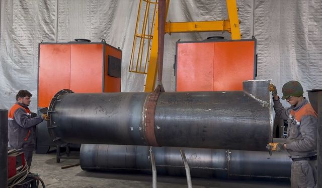 Isparta'dan 20 ülkeye 2,7 milyon dolarlık endüstriyel kazan ihracatı