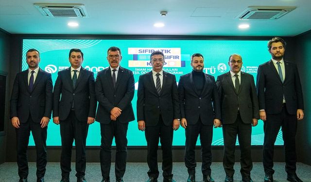 İstanbul'da imam hatip okullarını kapsayan 'Sıfır Atık Sıfır Kayıp' programı tanıtıldı