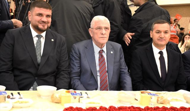 İYİ Parti Genel Başkanı Dervişoğlu, Aksaray'da partisinin düzenlediği iftar programına katıldı: