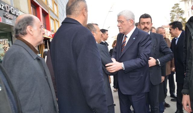 İYİ Parti Genel Başkanı Dervişoğlu, Muş'ta partililerle buluştu: