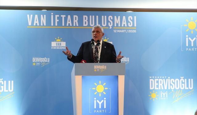 İYİ Parti Genel Başkanı Dervişoğlu, Van'da partisinin düzenlediği iftar programına katıldı: