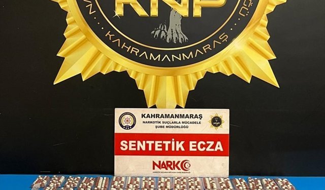 Kahramanmaraş'ta uyuşturucu operasyonunda 2 zanlı tutuklandı