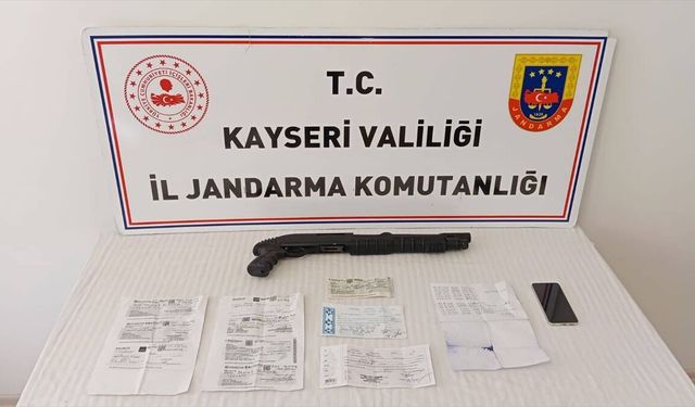 Kayseri'de tefecilik operasyonunda 1 zanlı yakalandı