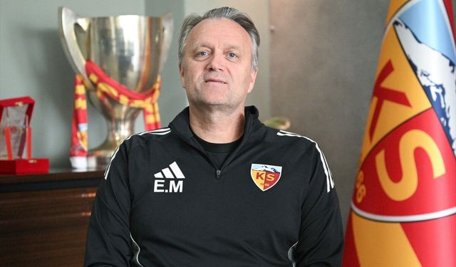 Kayserispor'un yeni teknik direktörü Moe 'güven inşa etmek' istiyor