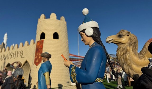 Kazakistan'da Nevruz Bayramı coşkusu