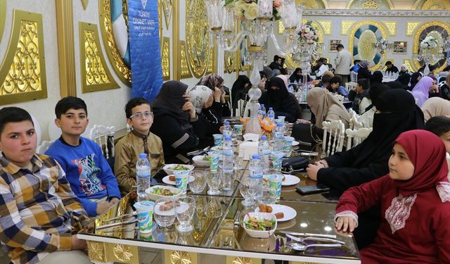 Kilis, Adıyaman ve Şanlıurfa'da yetim çocuklar iftar programında buluştu
