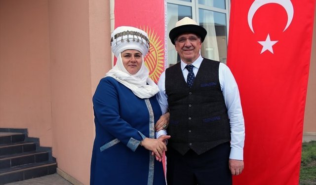 Kırgızistan-Türkiye Manas Üniversitesi'nde Nevruz Bayramı coşkuyla kutlandı