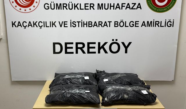 Kırklareli'nde sanığın ikrarı üzerine otobüste 3 kilo 166 gram uyuşturucu ele geçirildi