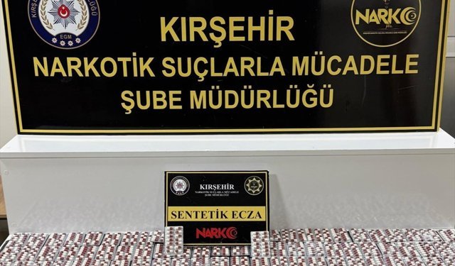 Kırşehir'de uyuşturucu operasyonunda yakalanan zanlı tutuklandı