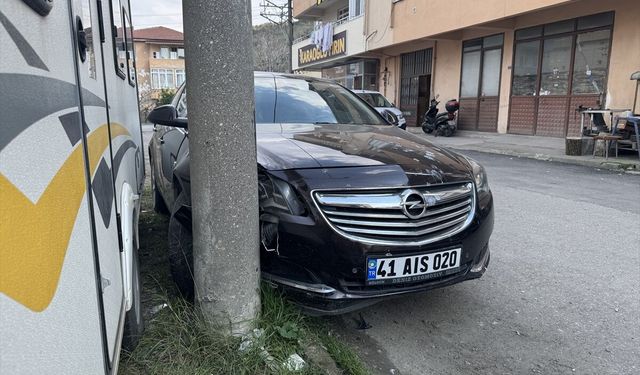 Kocaeli'de park halindeki araçlara zarar veren şüpheli yakalandı