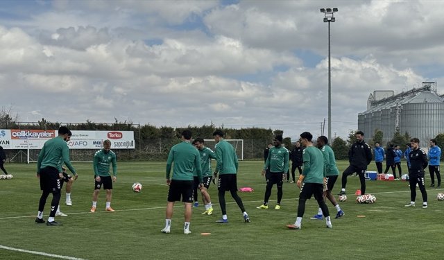 Konyaspor, Samsunspor maçının hazırlıklarını sürdürdü