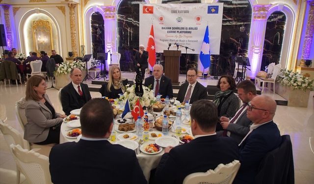 Kosova'da, Edirne Valiliği iftar programı düzenledi