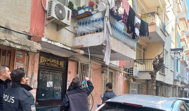 Manisa'da balkondan düşen kadın yaralandı