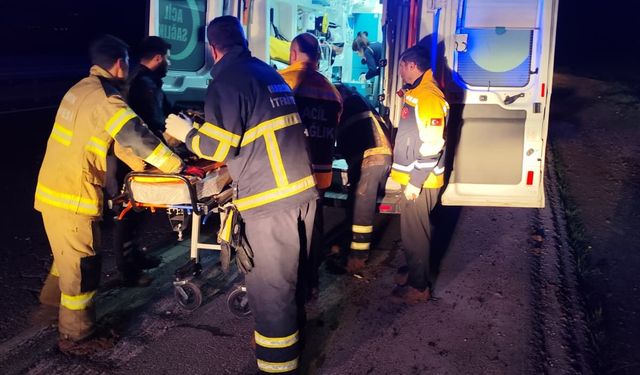 Mardin'de devrilen otomobildeki 1 kişi öldü, 3 kişi yaralandı